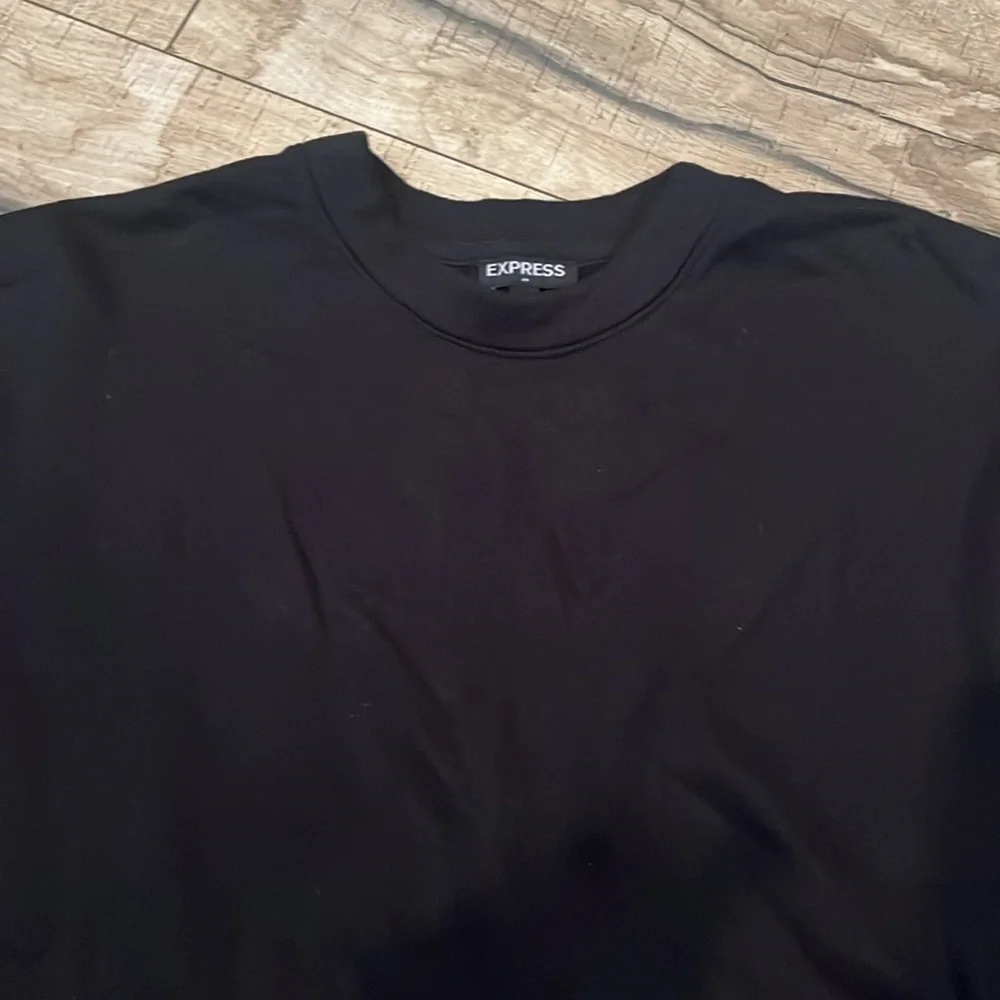 Crew neck sweater sweatshirt camo sz small kangaroo pocket oversized